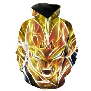Super Saiyan Majin Vegeta Dragon Ball Z 3D Hoodie For Men Women All Over 3D Printed Hoodie - 7684a829c337