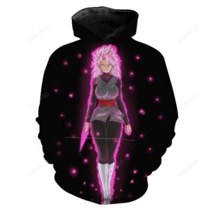 Super Saiyan Rose Goku Black Sexy Lady 3D Hoodie For Men Women All Over 3D Printed Hoodie ï¿½ Dragon Ball Super Goku - 4d6e9c93f513