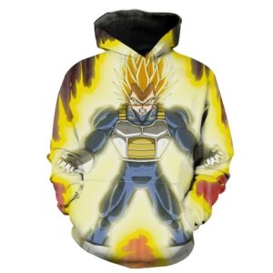 Super Vegeta 3D Hoodie For Men Women All Over 3D Printed Hoodie ï¿½ Dragon Ball Z 3D Hoodie For Men Women All Over 3D Printed Hoodies ï¿½ DBZ Clothes - 9ccba94c7d38