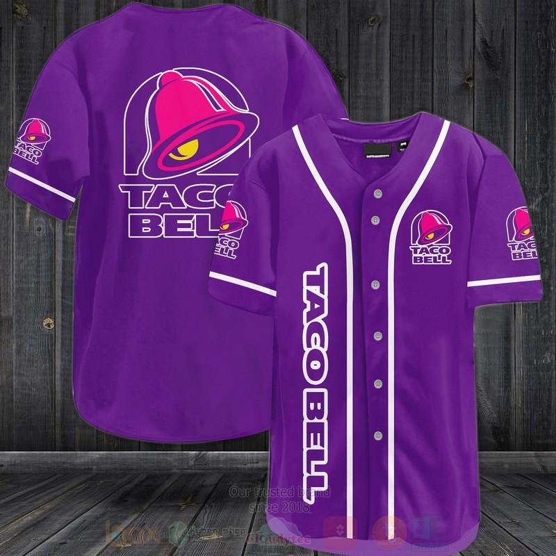 Taco Bell Baseball Jersey Shirt Taco Bell Baseball Jersey Shirt