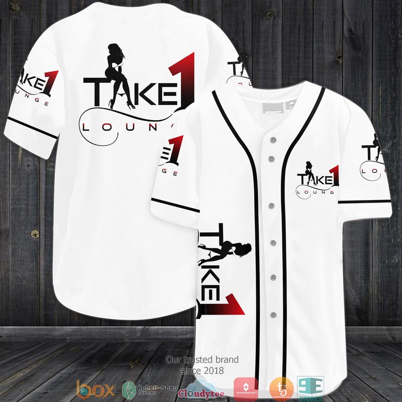 Take 1 Lounge Baseball Jersey Take 1 Lounge Baseball Jersey