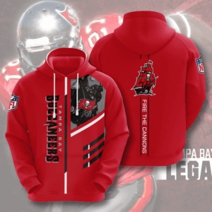 Tampa Bay Buccaneers 3D Hoodie - a99fdfe9baf8