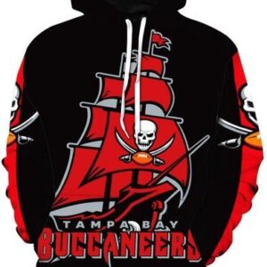 Tampa Bay Buccaneers Cool Skull Pullover And Zippered Hoodies Custom 3D Graphic Printed 3D Hoodie All Over Print Hoodie For Men For Women - f0a981258fc9