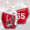 Tampa Bay Buccaneers Derrick Brooks 3D Hoodie Sweatshirt For Fans Men Women All Over Printed Hoodie - 3117d28ebcc9
