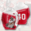 Tampa Bay Buccaneers Mike Alstott 40 3D Hoodie - 5fbc53ad1b86
