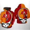 Tampa Bay Buccaneers NFL Grateful Dead 3D Printed Hoodie/Zipper Hoodie - 0252d53aca0a