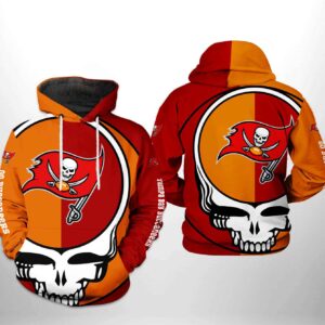 Tampa Bay Buccaneers NFL Grateful Dead 3D Printed Hoodie/Zipper Hoodie - 0252d53aca0a