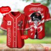 Tampa Bay Buccaneers Nfl Personalized Red Baseball Jersey Shirt