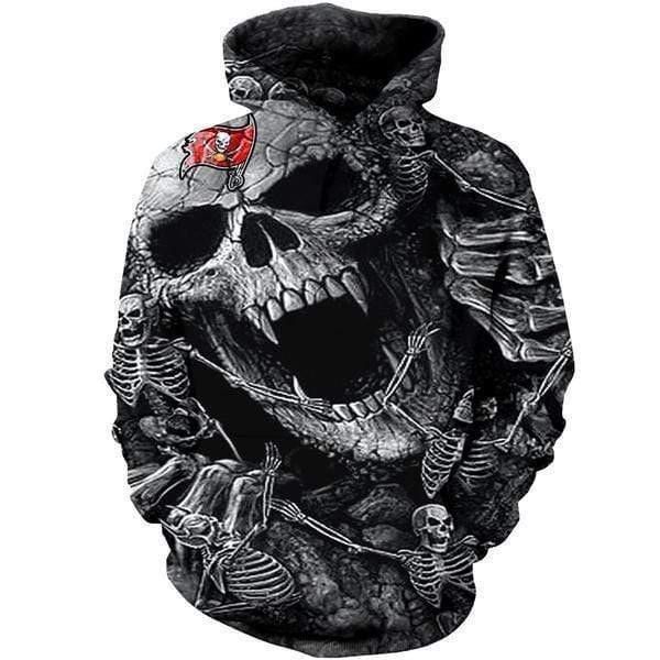 Tampa Bay Buccaneers Skull Pullover And Zippered Hoodies Custom 3D Graphic Printed 3D Hoodie All Over Print Hoodie Sweatshirt For Fans Men Women - cfb9079f243a Tampa Bay Buccaneers Skull Pullover And Zippered Hoodies Custom 3D Graphic Printed 3D Hoodie All Over Print Hoodie Sweatshirt For Fans Men Women - cfb9079f243a