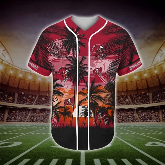 Tampa Bay Buccaneers Tropical Baseball Jersey Tampa Bay Buccaneers Tropical Baseball Jersey