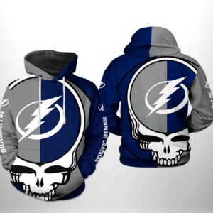 Tampa Bay Lightning NHL Grateful Dead 3D Printed Hoodie/Zipper Hoodie - 767aa5212aad
