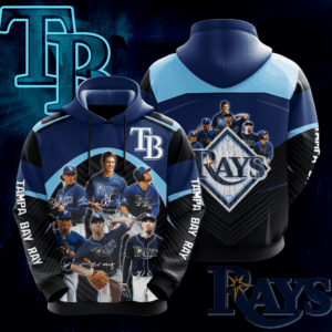Tampa Bay Rays 3D Hoodie - eea64d71b001