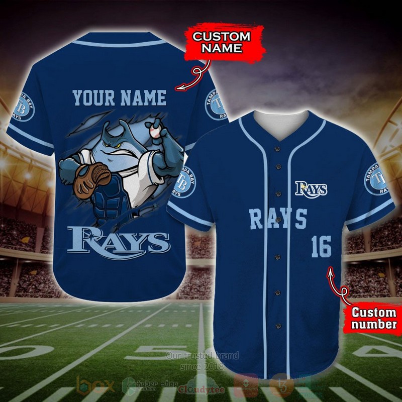 Tampa Bay Rays Mlb Personalized Baseball Jersey Tampa Bay Rays Mlb Personalized Baseball Jersey