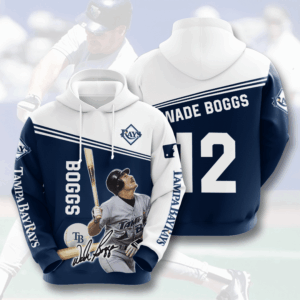 Tampa Bay Rays Wade Boggs 3D Hoodie Sweatshirt For Fans Men Women All Over Printed Hoodie - c6b90d5097bc