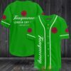 Tanqueray London Dry Gin Green Baseball Jersey