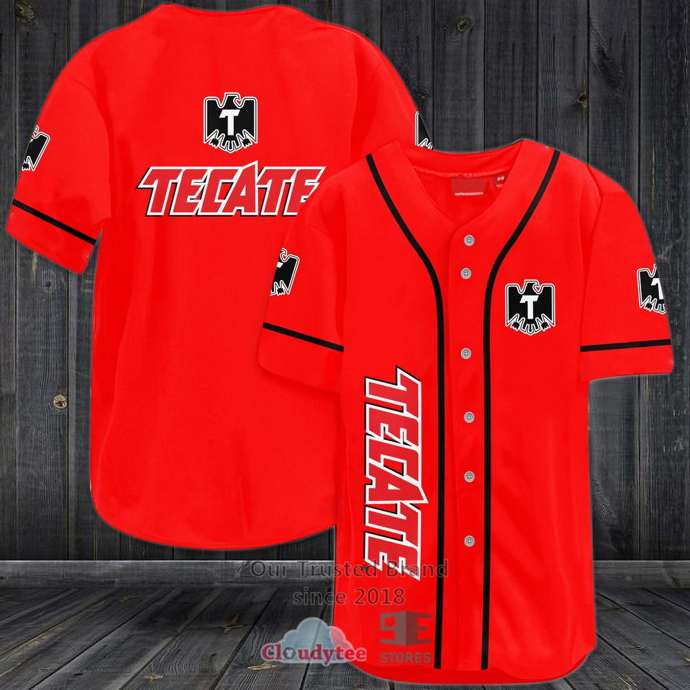 Tecate Baseball Jersey Shirt Tecate Baseball Jersey Shirt