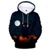 Teen 3D Hoodie For Men Women All Over 3D Printed Hoodie Hocus Pocus Black Cat Halloween Pullover Sweatshirt Unisex - 3acc2239587b