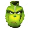 Teen 3D Hoodie For Men Women All Over 3D Printed Hoodie How the Grinch Stole Christmas Grinch Green Pullover Sweatshirt Adult - 96f0d918f907