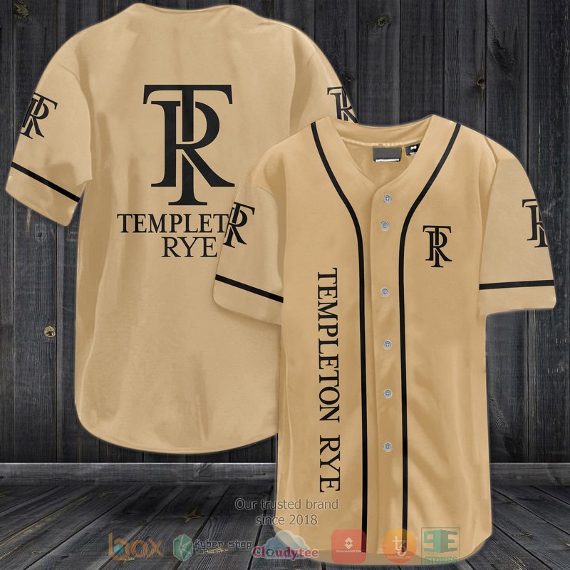 Templeton Rye Khaki Baseball Jersey Templeton Rye Khaki Baseball Jersey