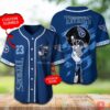 Tennessee Titans Nfl Personalized Blue Baseball Jersey Shirt