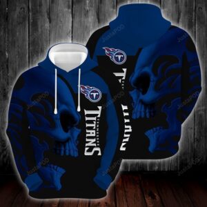 Tennessee Titans Skull Men and Women 3D Hoodie Shirt Tennessee Titans NFL 3D Shirt Tennessee Titans Design 3d Full Printed High Quality 2020 - ad701ad632c1