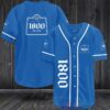 Tequila Reserva 1800 Silver Baseball Jersey Shirt