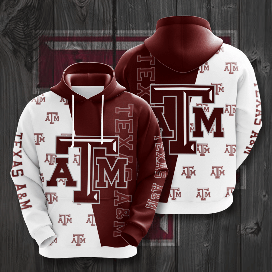 Texas A&M Aggies 3D Hoodie - 1ffa553aaac2 Texas A&M Aggies 3D Hoodie - 1ffa553aaac2