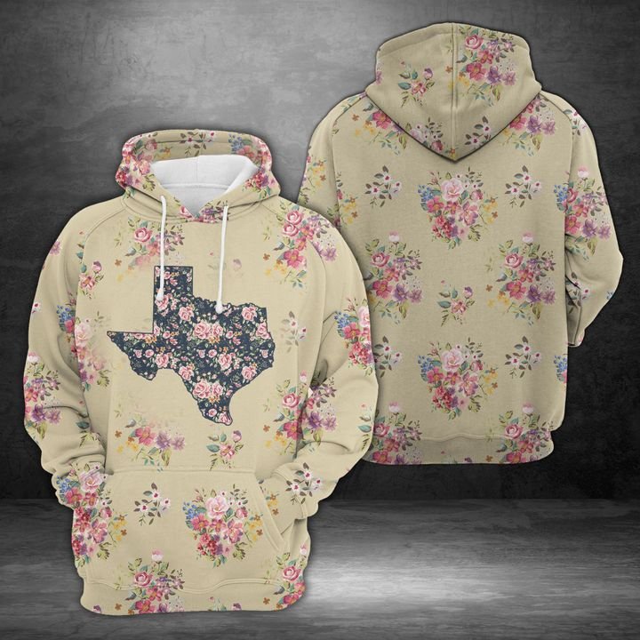 Texas Floral Vintage 3D Printed Hoodie/Zipper Hoodie - 956395cffa17 Texas Floral Vintage 3D Printed Hoodie/Zipper Hoodie - 956395cffa17