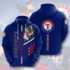 Texas Rangers 3D Hoodie - c0bb783909b4