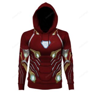 The Avengers Endgame Iron Man Cosplay 3D Hoodie For Men Women All Over 3D Printed Hoodie 3D Printed Thin Sports Jacket - 86fa570e11f2