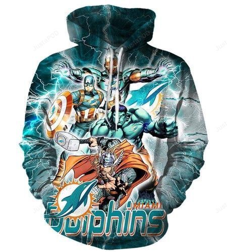 The Avengers Miami Dolphins Blue Pullover And Zippered Hoodies Custom 3d Graphic Printed 3d Hoodie For Men For Women - b49a2beb95be The Avengers Miami Dolphins Blue Pullover And Zippered Hoodies Custom 3d Graphic Printed 3d Hoodie For Men For Women - b49a2beb95be