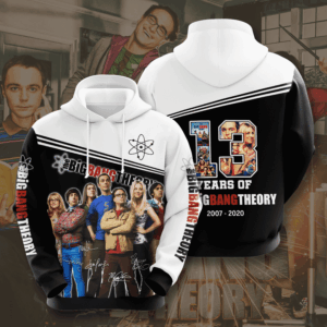 The Big Bang Theory 3D Hoodie - f89bc6a0fd19