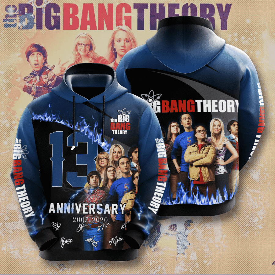 The Big Bang Theory Movie And Character Anniversary 13 Years 3D Hoodie For Men For Women All Over Printed Hoodie Shirt 2020 - 1815dcd1a8d2 The Big Bang Theory Movie And Character Anniversary 13 Years 3D Hoodie For Men For Women All Over Printed Hoodie Shirt 2020 - 1815dcd1a8d2