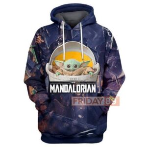 The Child Floating Baby Yoda Mandalorian 3D Hoodie For Men For Women All Over Printed Hoodie - 8bd26d48c1cb