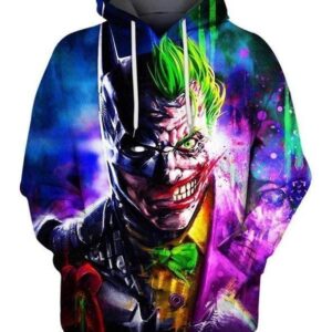 The Dark Knight Joker Batman Pullover And Zippered Hoodies Custom 3D Graphic Printed 3D Hoodie All Over Print Hoodie For Men For Women - e846bd53adb2