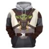 The Hangover Baby Yoda Mandalorian 3D Hoodie For Men For Women All Over Printed Hoodie - 89b1fac316cf
