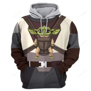 The Hangover Baby Yoda Mandalorian 3d Hoodie For Men For Women All Over Printed Hoodie - a7f652f8073f