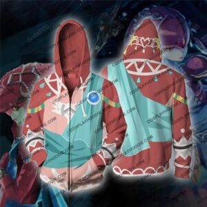 The Legend of Zelda Breath of the Wild Mipha Cosplay 3D Hoodie For Men Women All Over 3D Printed Hoodie Jacket - 9e27820af025