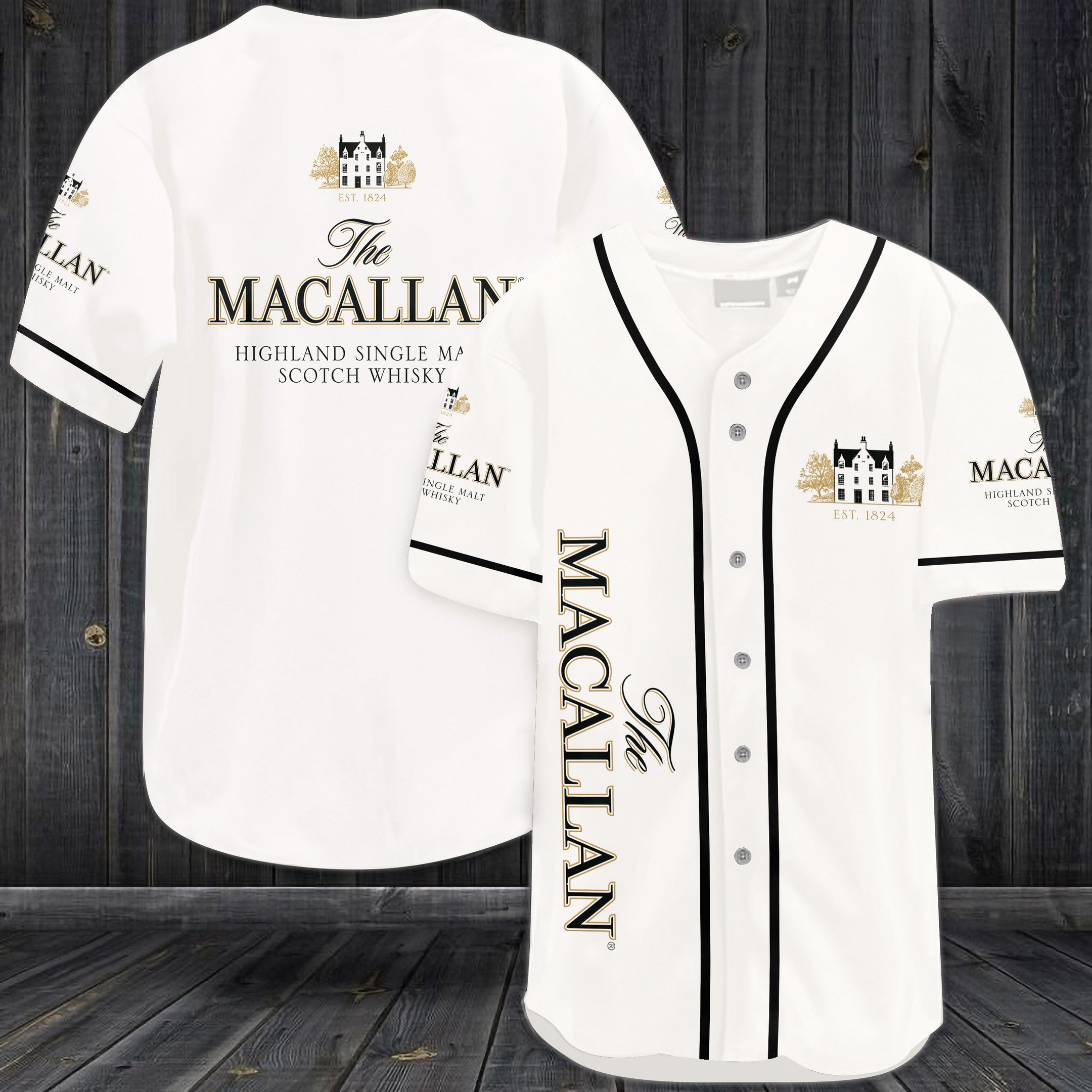 The Macallan Baseball Jersey The Macallan Baseball Jersey