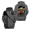 The Mandalorian Baby Yoda Holding Cummins Pullover And Zip Pered Hoodies Custom 3D Graphic Printed 3D Hoodie All Over Print Hoodie For Men For Women - 15af3fe76542