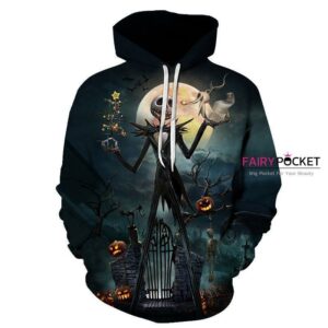 The Nightmare Before Christmas Jack Skellington 3D Hoodie For Men Women All Over 3D Printed Hoodie ï¿½ B - 1281b5ff08d0