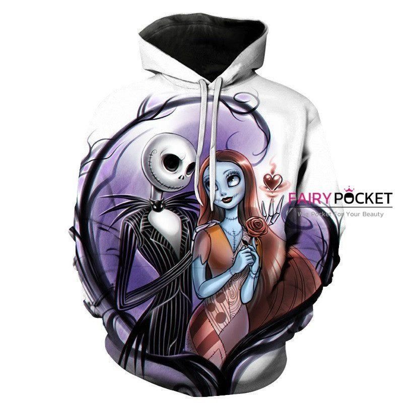 The Nightmare Before Christmas Jack Skellington Sally 3D Hoodie For Men Women All Over 3D Printed Hoodie - 5bd21e3b399c The Nightmare Before Christmas Jack Skellington Sally 3D Hoodie For Men Women All Over 3D Printed Hoodie - 5bd21e3b399c