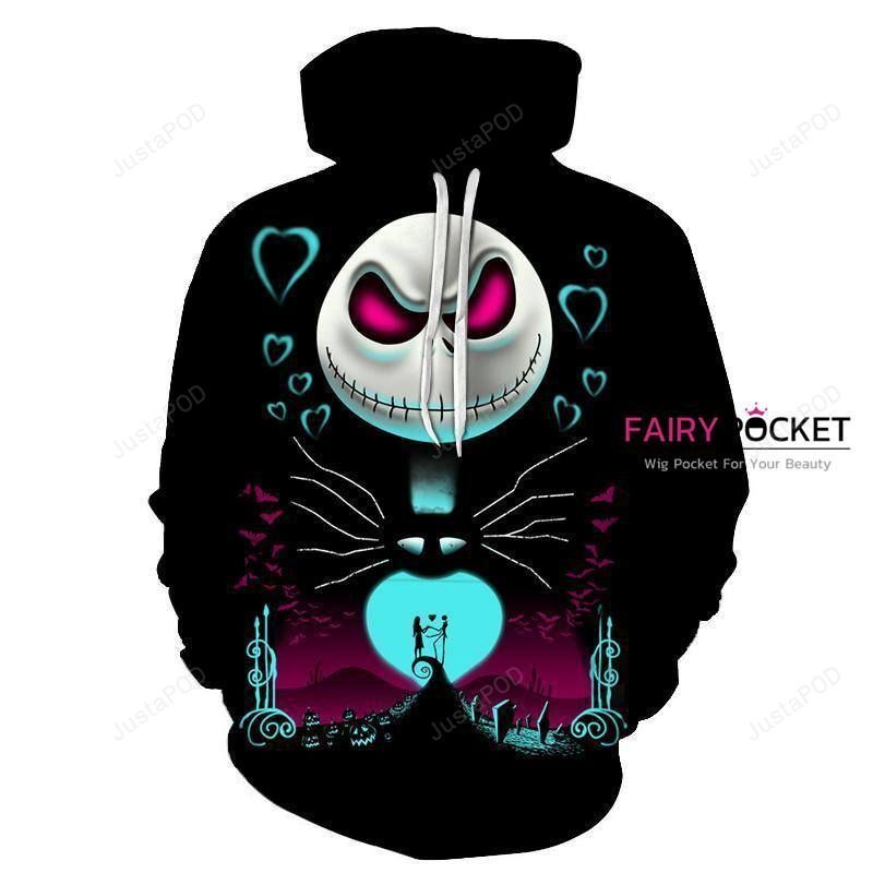 The Nightmare Before Christmas Jack Skellington Sally 3D Hoodie For Men Women All Over 3D Printed Hoodie � B - 13a4300bf635 The Nightmare Before Christmas Jack Skellington Sally 3D Hoodie For Men Women All Over 3D Printed Hoodie � B - 13a4300bf635
