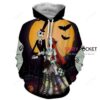 The Nightmare Before Christmas Sally Jack Skellington 3D Hoodie For Men Women All Over 3D Printed Hoodie � C - 63cd8fb049f3