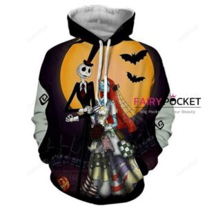 The Nightmare Before Christmas Sally Jack Skellington 3D Hoodie For Men Women All Over 3D Printed Hoodie ï¿½ C - 63cd8fb049f3