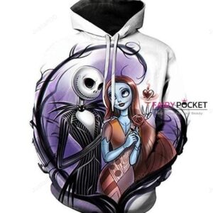 The Nightmare Before Christmas Sally Jack Skellington 3D Hoodie For Men Women All Over 3D Printed Hoodie ï¿½ B - d90b9903b07f
