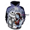 The Nightmare Before Christmas Sally Jack Skellington Christmas 3D Hoodie For Men Women All Over 3D Printed Hoodie - 66b7e54a73ae