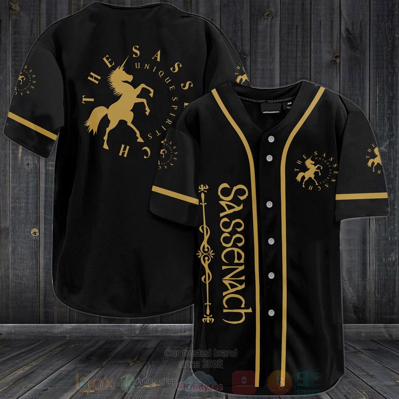 The Sassenach Whisky Baseball Jersey Shirt The Sassenach Whisky Baseball Jersey Shirt