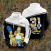 The Simpsons 3D Hoodie IPQ3392 All Over Print For Men And Women - ec205b311e1e