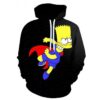 The Simpsons Pullover And Zip Pered Hoodies Custom 3D The Simpsons Graphic Printed 3D Hoodie All Over Print Hoodie For Men For Women - 30812bee16db